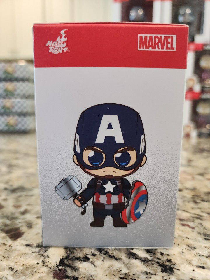Cosbi Avengers Endgame Captain America #010 Painted Action Figure