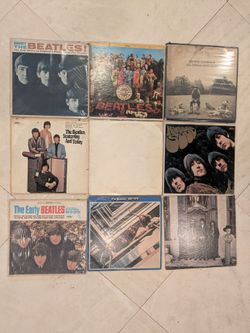 Beatles Record Collection Original Vinyls