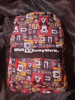 Walt Disney World Mickey Mouse Backpack
