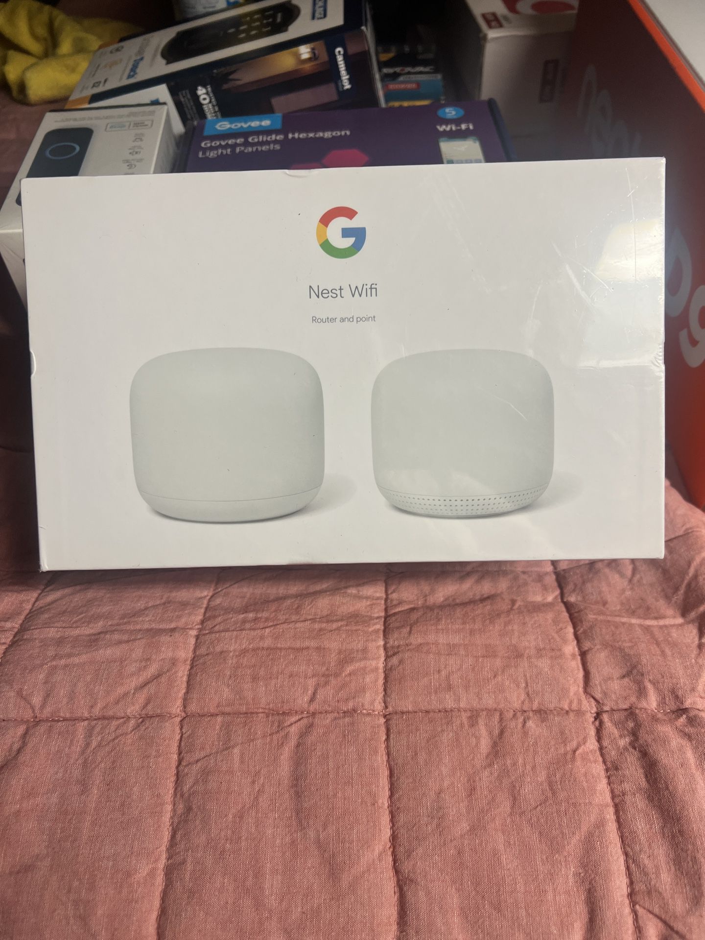 Google Nest Wi-Fi Router And Point