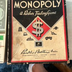 Vintage Monopoly 1936