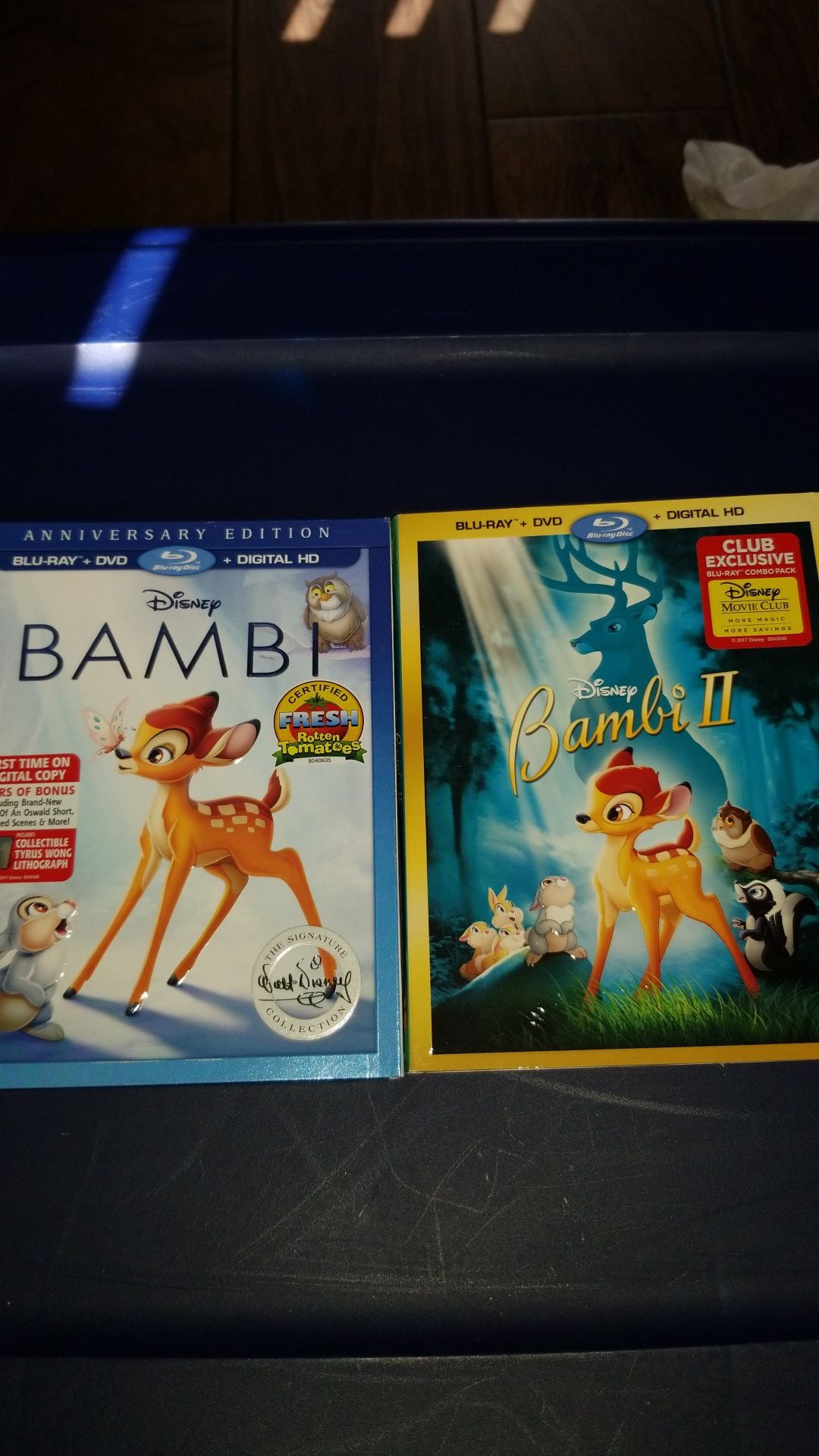 New Bambi and bambi 2 blu-ray movies