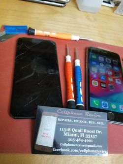 Apple Iphone Screen New and Used 8 plus 8 7 6 6s 5 5s CrAcked Digitizer Broken LCD