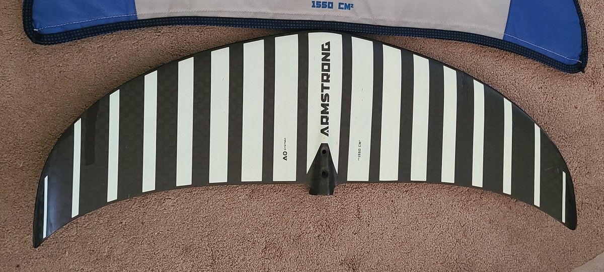 ARMSTRONG 1550 CM² FRONT FOIL WING - A+ ONLY $375 OBO