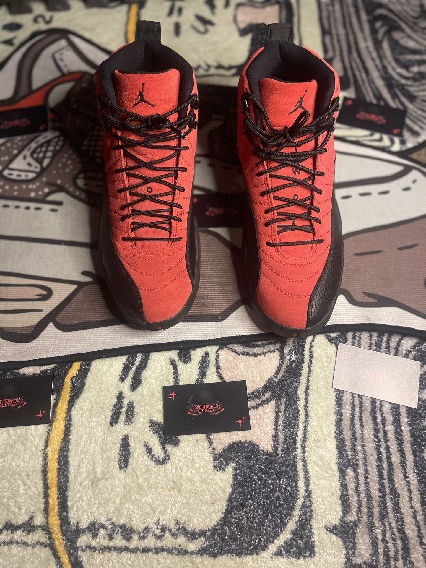 Jordan 12 Reverse Flu Game