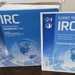 ICC 2024 RESIDENTIAL BUILDING INSPECTOR Study Materials  