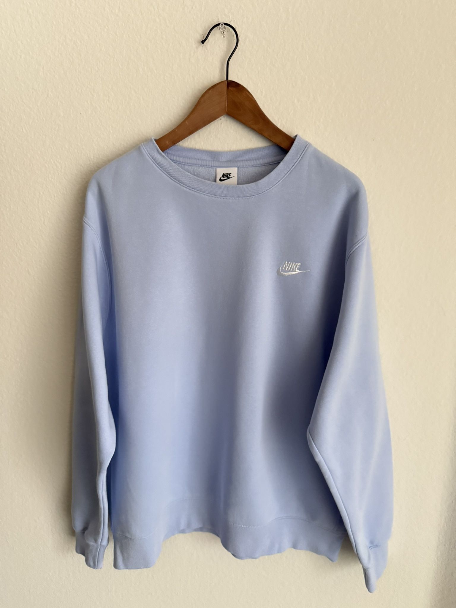 Nike Sportswear Club Fleece Crewneck Light Blue size XL