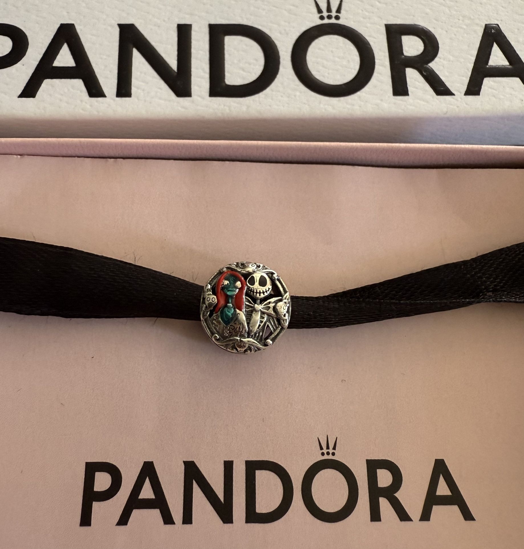 Pandora Disney Jack and Sally Charm