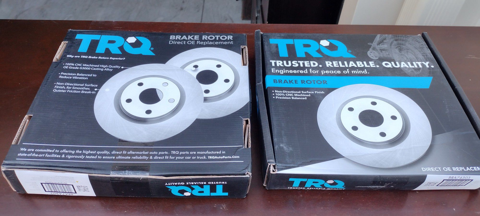 TRQ brake rotors