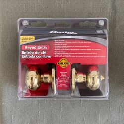 Master Lock keyed Entry