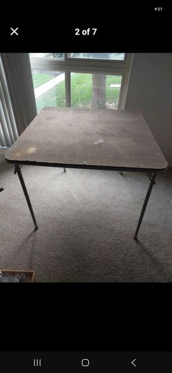 Table for crafting flea markets