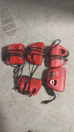 Milwaukee battery chargers