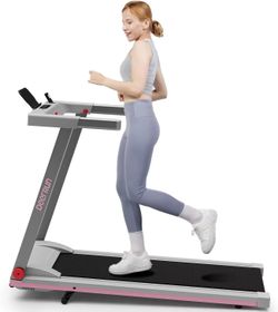 Treadmills for Home with Incline and Handles, 3.0 HP Foldable Treadmill for Small Spaces, Folding Running Machine with Smart APP