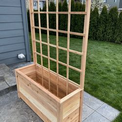 Trellis Planter Box.
