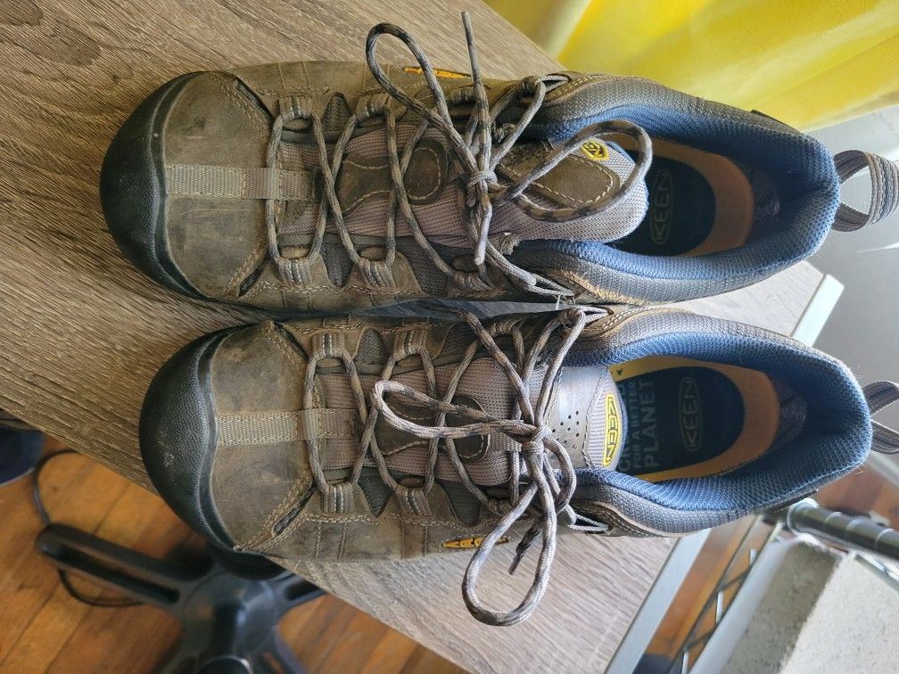 Keen Gray And Blue Men's Targhee II Waterproof