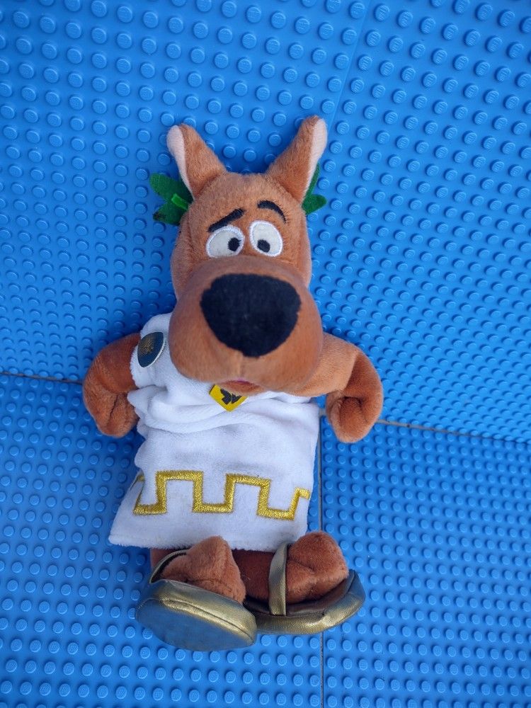 1998 Warner Bros Studio Scooby Doo Roman Bean Bag Collectible 11 inch Cartoon Network