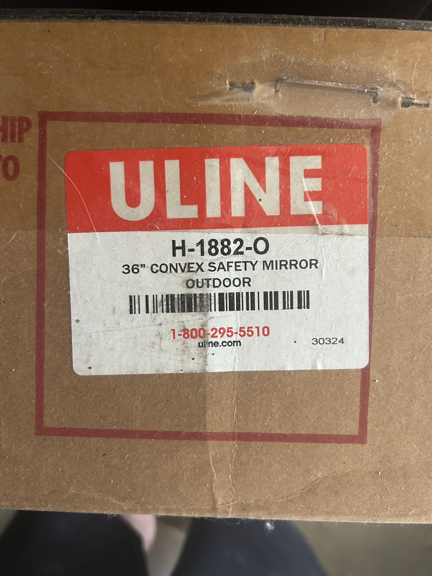 ULine 36’ Convex Mirror