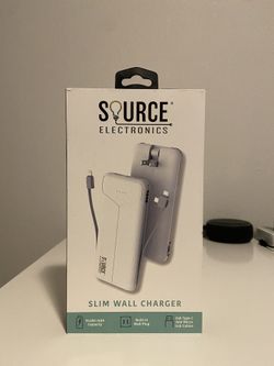 Source Electronics Slim Wall Charger 10,000 mAh 