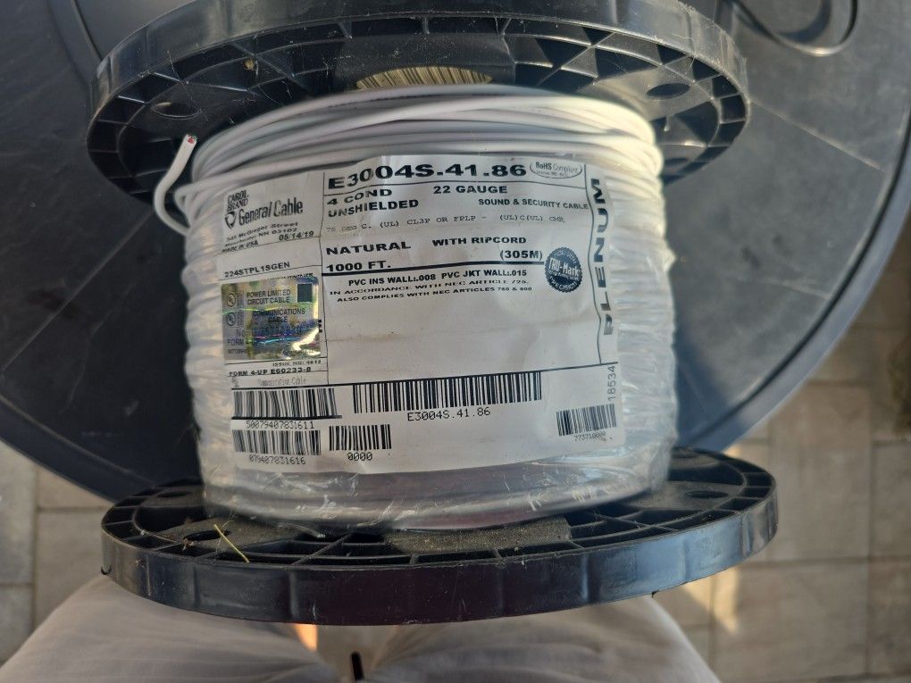 4 Cond 22 Gauge Stranded