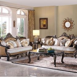 2 PC SOFA AND LOVESEAT NEW IN BOX