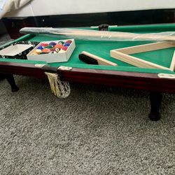 Small Pool Table 