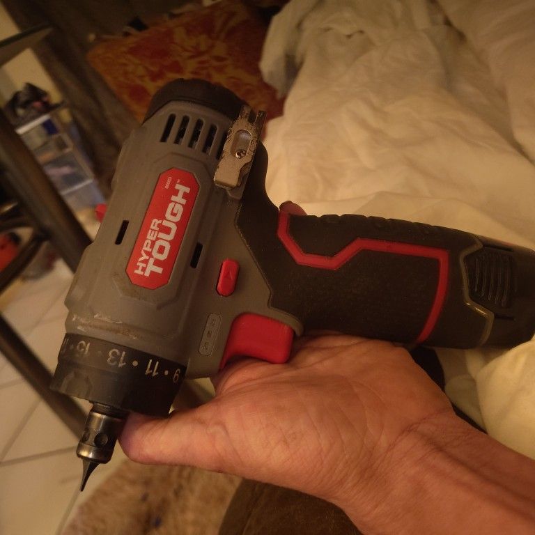 Power Tools - Chop Saw And Drill With Battery Pack 