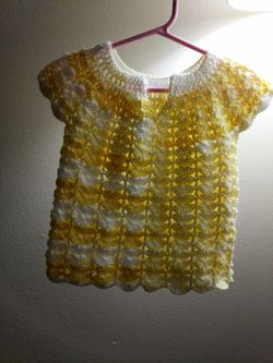 Hand knitted sweater