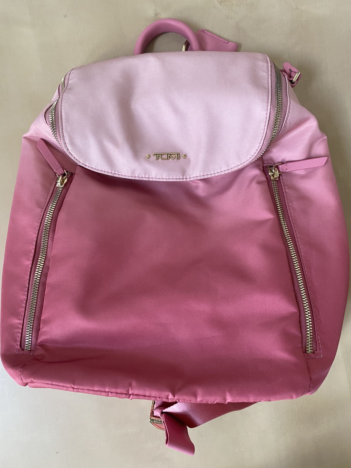 TUMI Gradient Pink Nylon Backpack