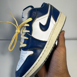 Air Jordan 1 Low “Industrial Blue” GS Size 5Y