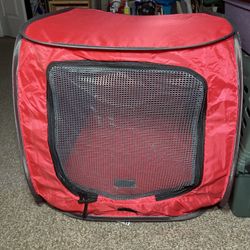 Pet Folding travel and Home crate bin foldable