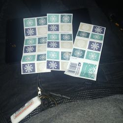 3 booklets ( 60 indivodual stamps total )Forever Stamps  ,winter whimsy snow flakes  