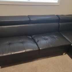 Free Leather Couches 2pc 