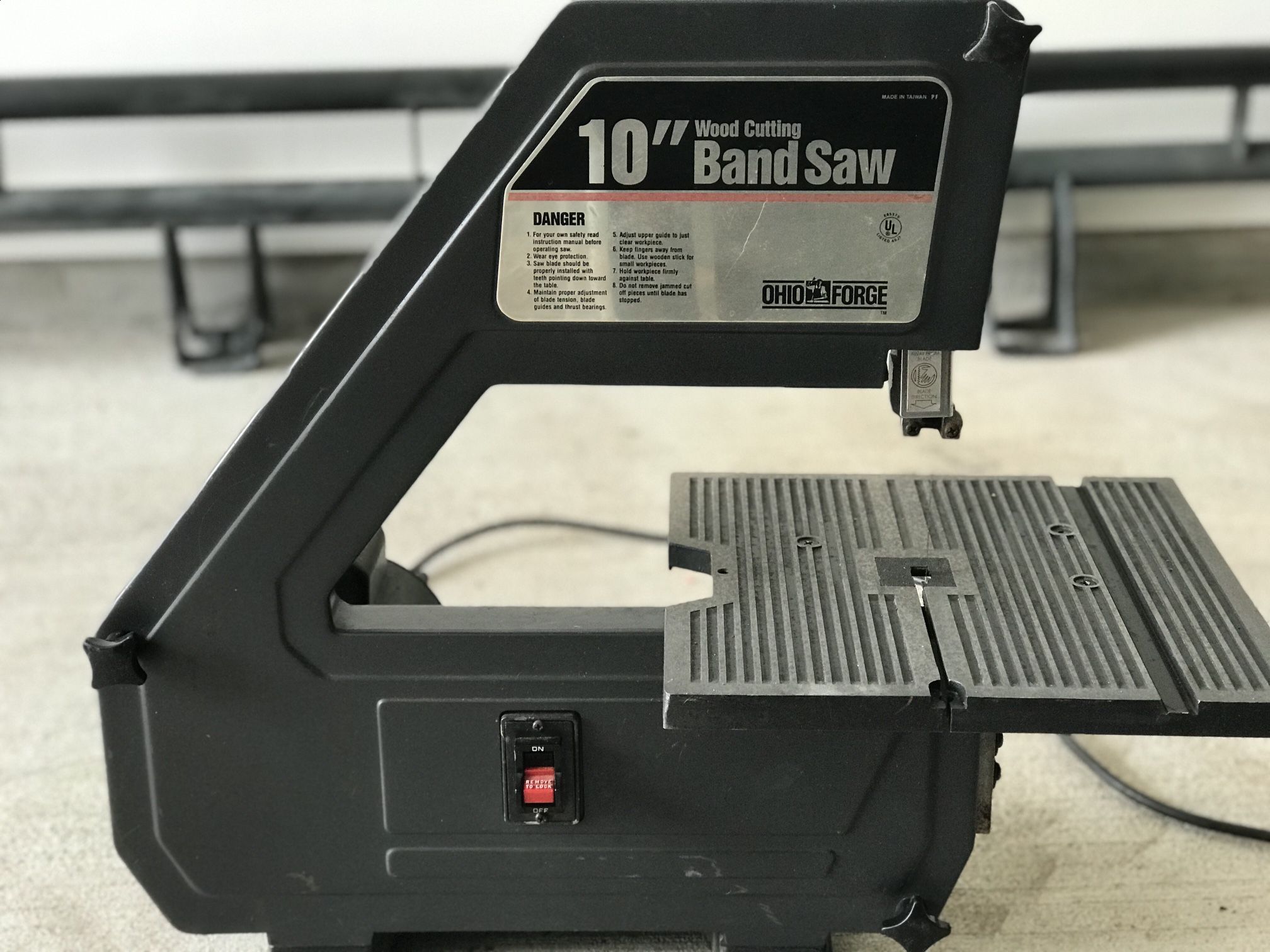Ohio Forge 10” Band Saw