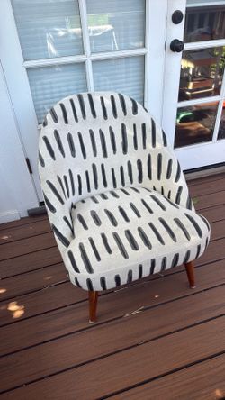 Fabric covered Chair