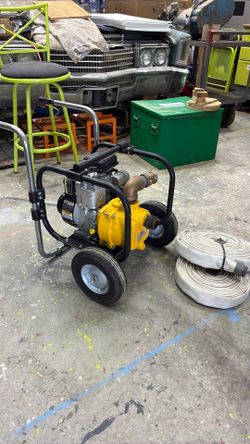Trash Pump. 3 1/2 hp Engine