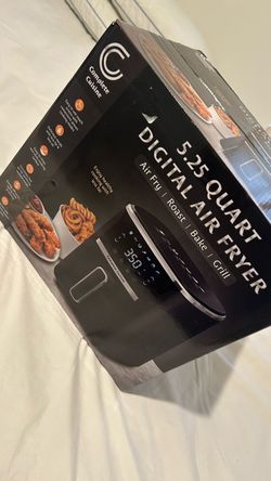 Complete Cuisine 5.25 Quart Digital Air Fryer