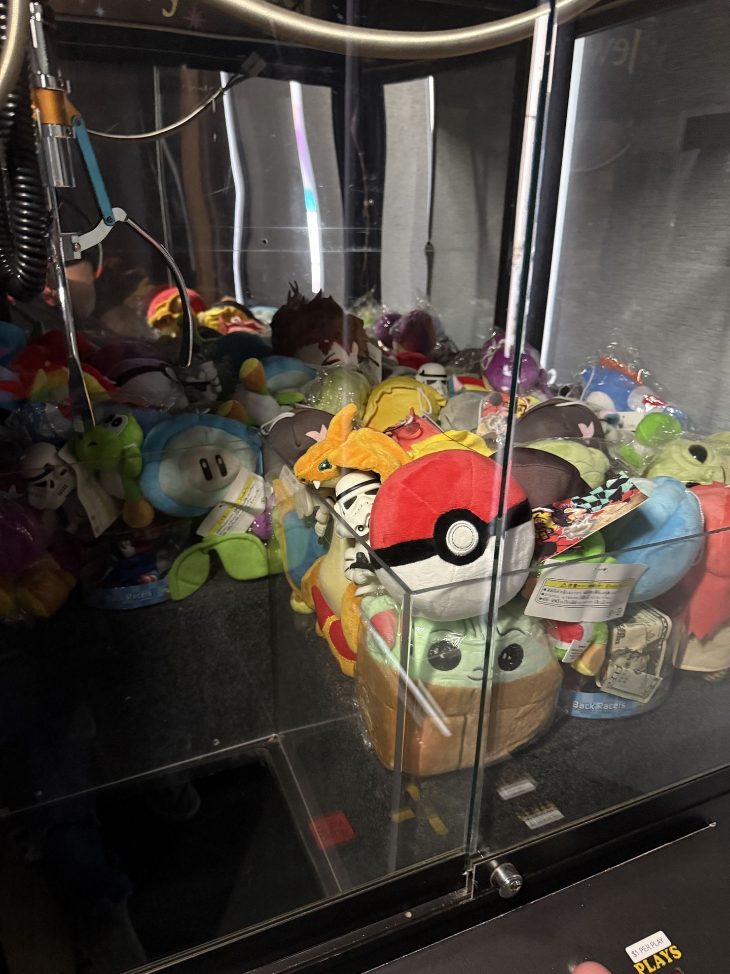 Prize Crane Machine Vintage