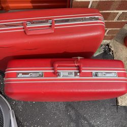 1960s Vintage Suit Cases 2pc