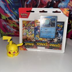 POKEMON SURGING SPARKS 3 PACK BLISTER
