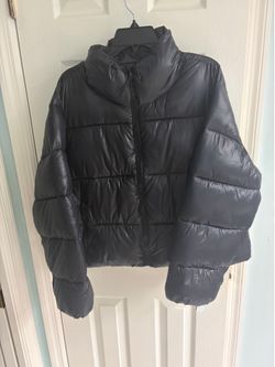 Old Navy, women's puff jacket