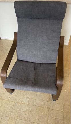 chair, brown/Hillared anthracite