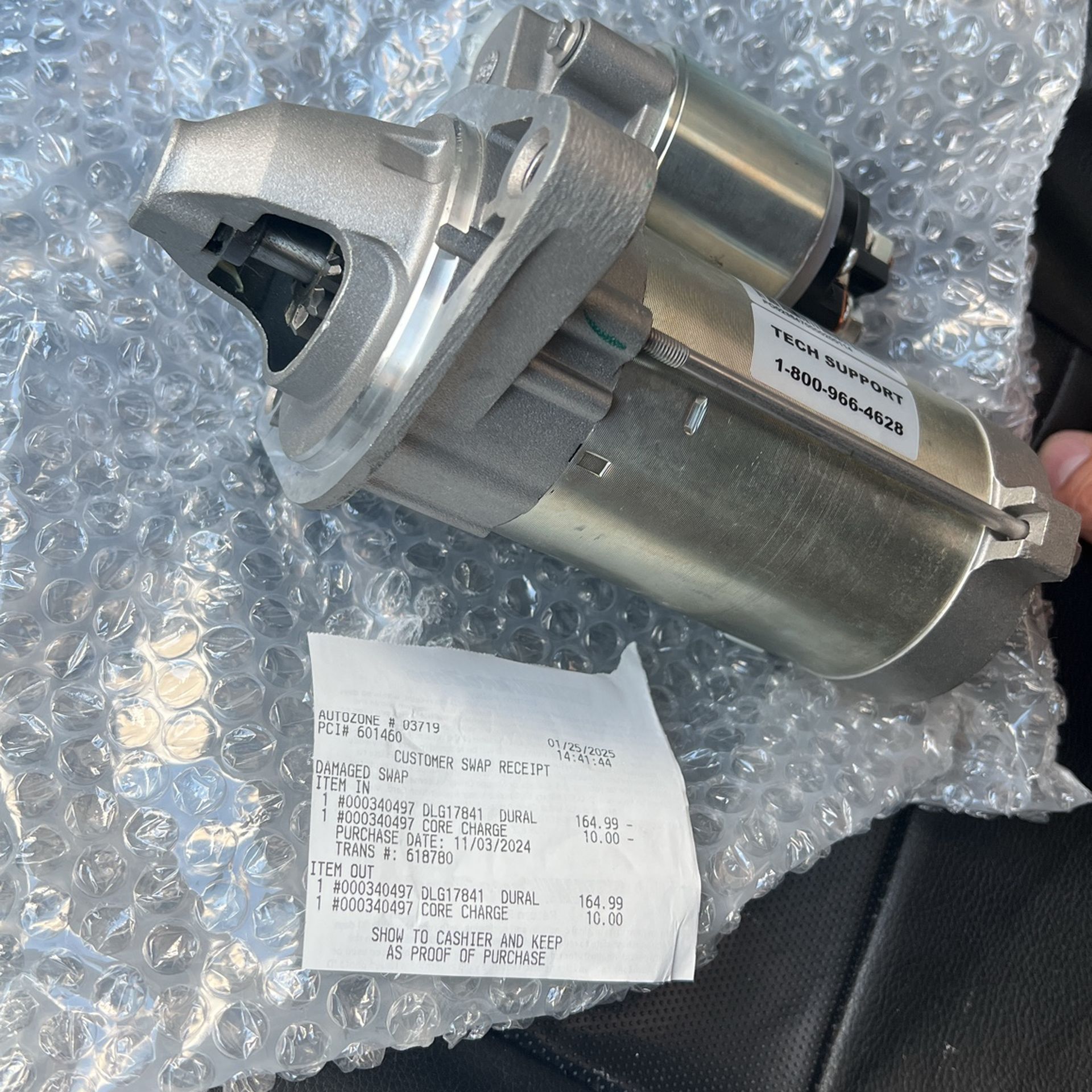 2003 Toyota Corolla Starter DURALAST GOLD