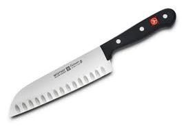 Wusthof Classic 7-Inch Santoku Knife, Hollow Edge W-4183/17