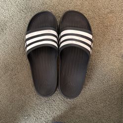 Lightly Used Adidas Slides
