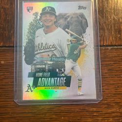 2025 Topps Update Nick Kurtz RC HOME FIELD ADVANTAGE SSP Athletics #HA-49