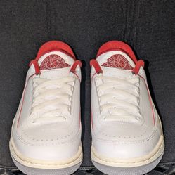 Air Jordan 2/3 White Varsity Red