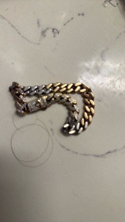 14k Gold Bracelet (Miami Cuban)