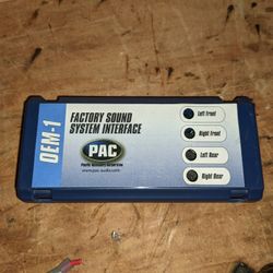 PAC OEM-1 Ford Factory Sound System Interface