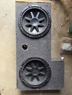 2 10” Kicker Subs and box