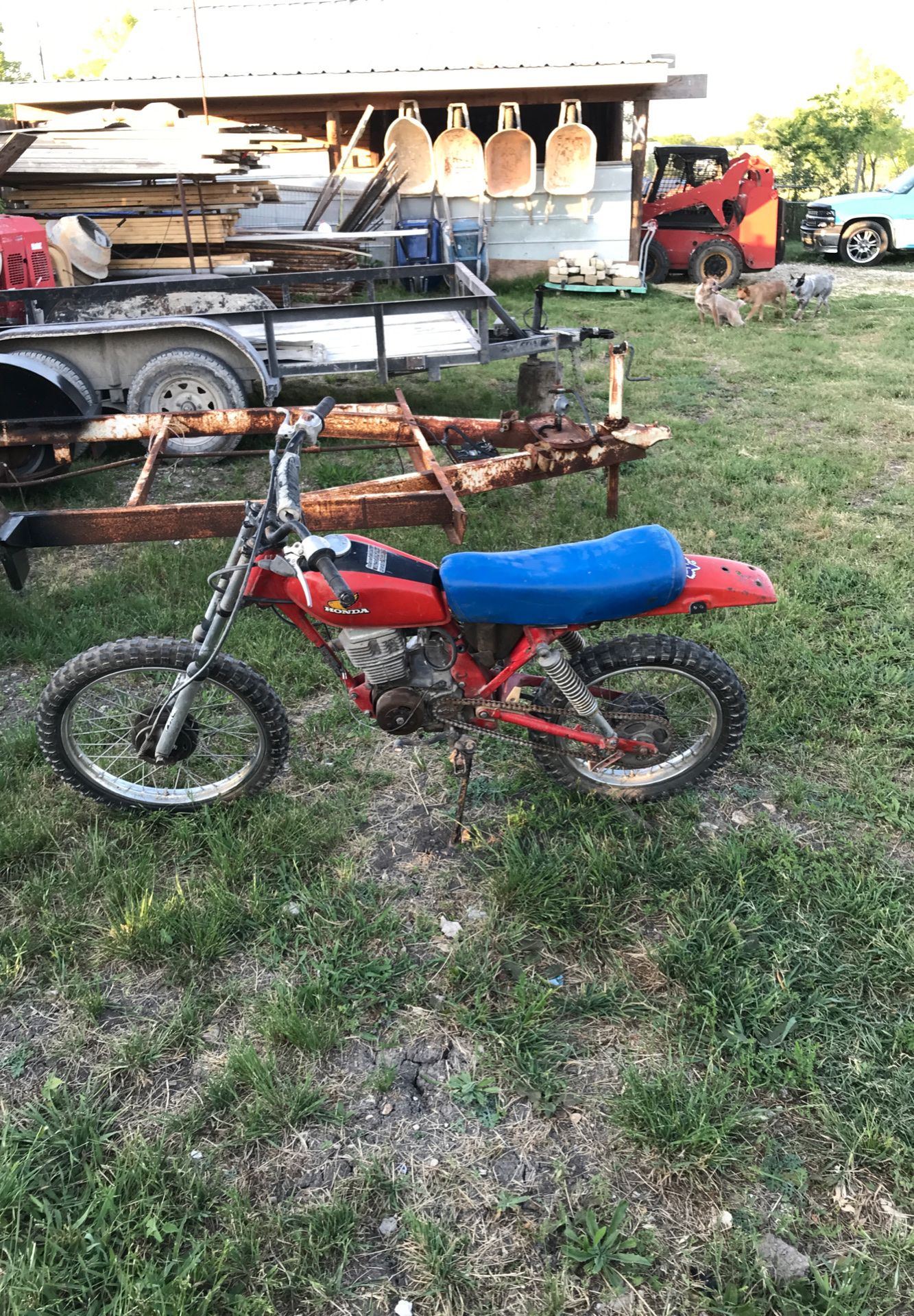 Honda dirt bike